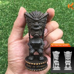 02.TIKI_Title-Small.jpg 3D-Datei Hawaii TIKI - Gott des Geldes・Modell für 3D-Drucker zum Herunterladen