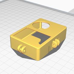Без-имени-2.jpg STL file NAMELESS NAKED GOPRO HERO 9 SMALL LOOPS・3D printer model to download