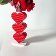 untitled-2475.jpg Valentine Heart Vase 2024, Modern and Unique Gift or Home Decor for Flowers  | STL File
