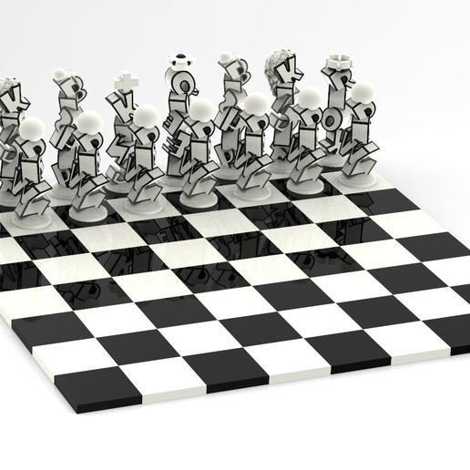 Chess pieces