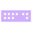 top lid no text.stl 10 key Stream deck, I use in OBS
