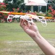 4.jpg Free STL file XL-RCM 8.0 XYPHER: Mini foldable FPV quad H frame for V929/HK Q-Bot・3D printable model to download