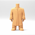 MB_13.png A male body in a Funko POP style. Convocation Dress, Gradution Gown. MB_13