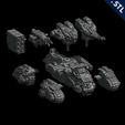 2.jpg Tanks & Turrets – 3D Printable Set
