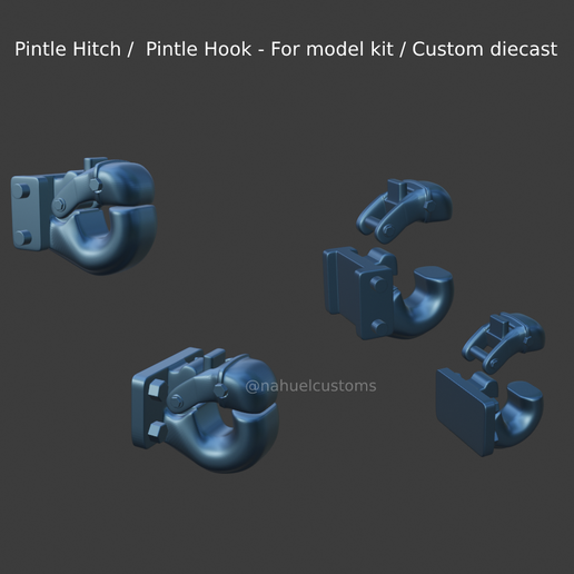 New-Project-2021-10-23T131956.458.png Pintle Hitch / Pintle Hook - For model kit / Custom diecast