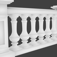 3D-balustrade-v44.png 3D Stone Handrail v4