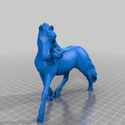horse_full_alg.png Free 3D file Scanned horse (easy to print)・Object to download and to 3D print