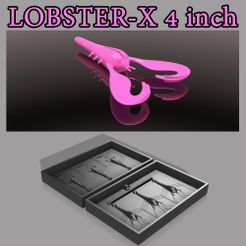 002.jpg 3D file MOLD ROBSTERS-X 4 INCH. STL, STEP FILE FOR CNC AND 3D PRINT・3D print design to download
