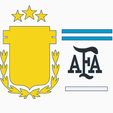AFA-3.png Logo - "AFA" Shield - Argentina National Team