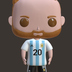 Funko Messi World Cup Qatar 2022 (GOD Mode)