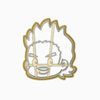 assadsad.png Free STL file MIRIO TOGATA LEMILLION / COOKIE CUTTER / MY HERO ACADEMY /BOKU NO HERO / ANIME / CHIBI・3D printable model to download
