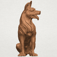 TDA0307 Dog - Wolfhound A08.png 3D-Datei Dog - Wolfhound kostenlos・Design für 3D-Drucker zum herunterladen, GeorgesNikkei