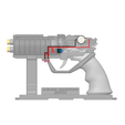 9.png Agent K's Pistol - Blade Runner - Printable 3d model - STL + CAD bundle - Commercial Use