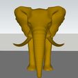 3.jpg print ready high poly extra detailed elephant