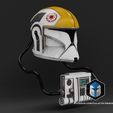 10007-1.jpg Phase 1 Clone Trooper Pilot Helmet - 3D Print Files