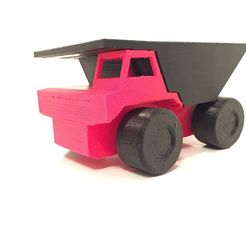 04a9b84316bd911514dbe349c8e3d820.JPG STL file Toy Dump Truck・3D print object to download