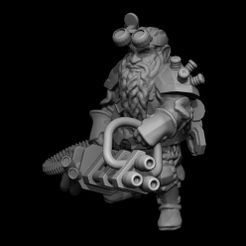 Base-Render-49493.jpg Free STL file Dwarf engineer・3D printer design to download