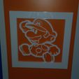 3.jpg STL file 3D Mario frame・3D printable model to download