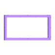 Bottom Frame.stl SFF Computer case 14.9L, Mini ITX, 330x175x225
