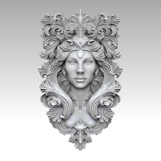 1.jpg Molde de parede - Escultura 7