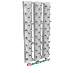 DRAIN-LINE-MF-50MM-ML-1.jpg Archivo STL Sistema de drenaje horizontal compatible con todos los sistemas hidropónicos que diseñamos・Diseño para descargar y imprimir en 3D