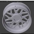 Hostile-Sprocket_H108_E.jpg Hostile Sprocket H108 Rim 3D model