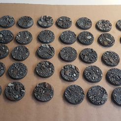10x 1 inch base with stoney barren ground ( supported with magnet hole)