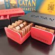 Cover Photo.jpg Catan Settlers + Seafarers game piece holder/storage dual funtion organizer
