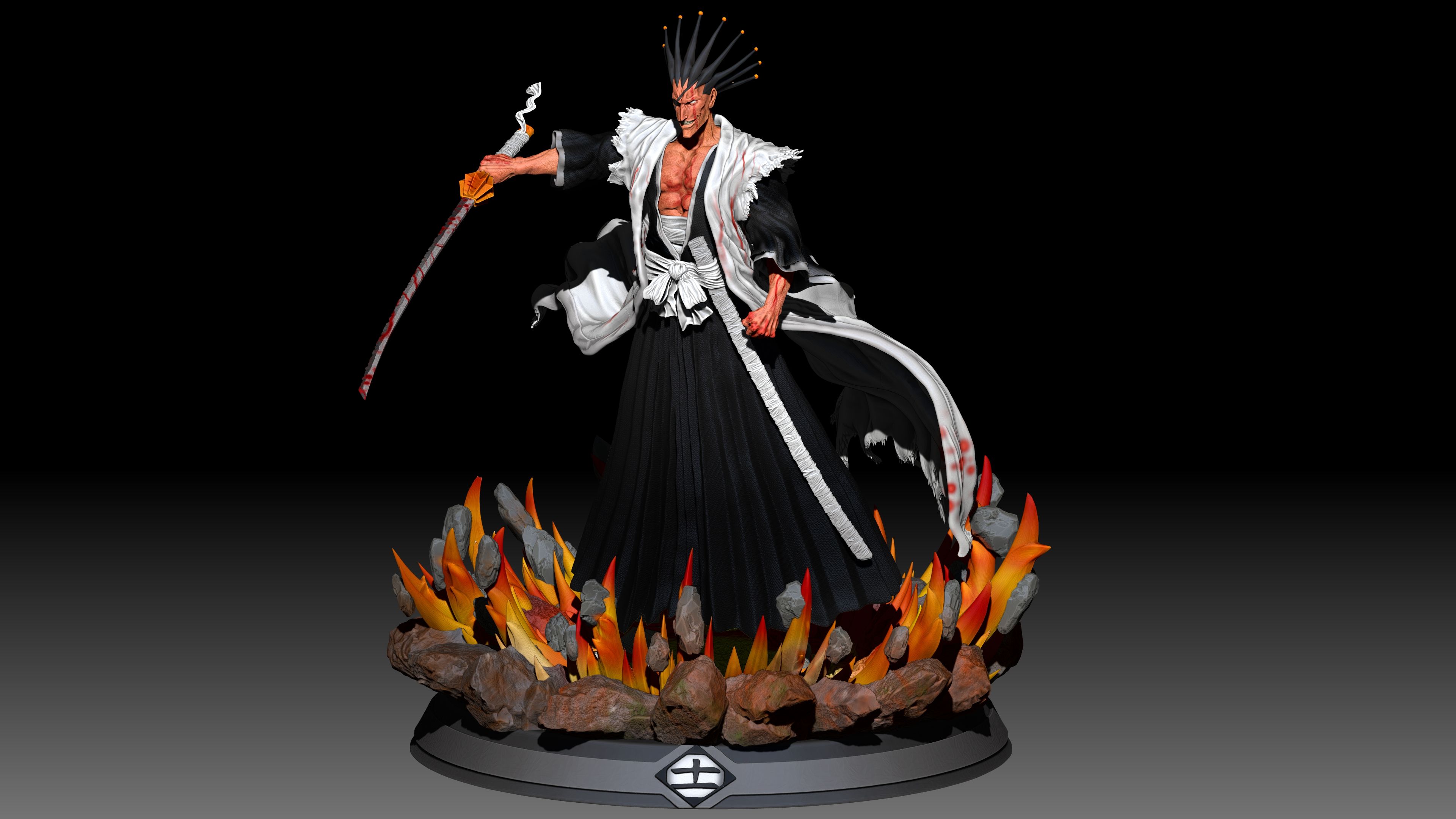 Datei kenpachi v2 herunterladen • Modell zum 3DDrucken ・ Cults