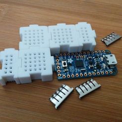 IMG_20150520_102800_display_large.jpg Free STL file Breadboard Bits - Modularize your breadboard.・3D print design to download