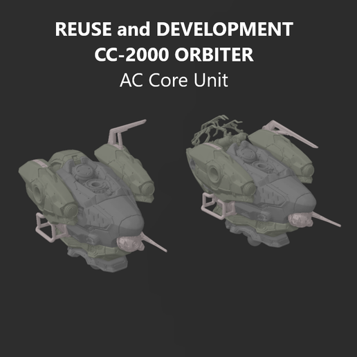 01.png 30 Minutes Missions CC-2000 ORBITER AC Core Unit Armored Core 6