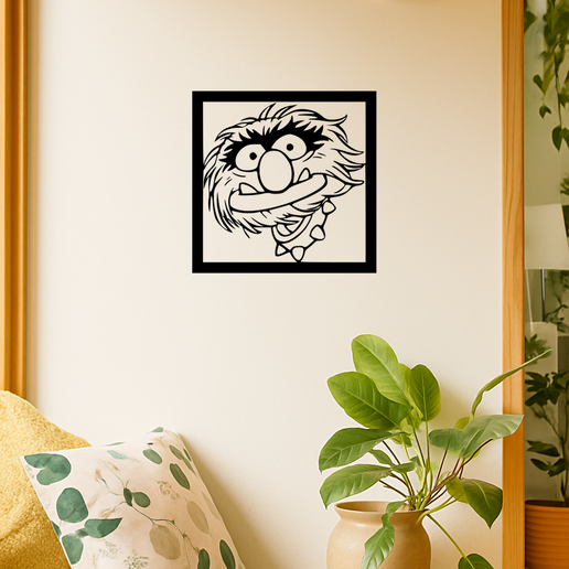 🎨 The Muppets The Muppets Muppet Show Logo Wall Art Framed・ 3D File for ...