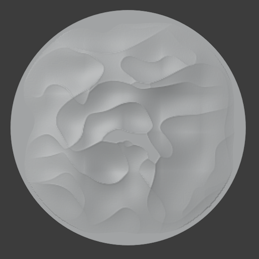 Basic Sand (25mm Base) 3D model