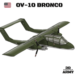 TITLE-5.png Fichier STL gratuit North American OV-10 BRONCO - scale model・Modèle à télécharger et à imprimer en 3D
