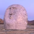 Render1.jpg STL-Datei Oof Stone Stifthalter (oder kleines Pflanzgefäß)・3D-Druckvorlage zum Herunterladen