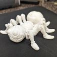 Niedliche Flexi Print-in-Place Spinne