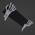 20.jpg Halloween Bones Hand - shelf support