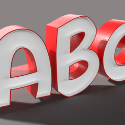 Render.png LedBox Font - Alphabet Collection - Letters and number boxes - No. 10