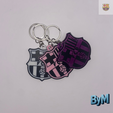 Diseno-sin-titulo-3.png Schlüsselanhänger Barca / Barcelona