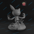 Sneasel-Hisui8.png Hisuian Sneasel and Sneasler presupported 3D print model