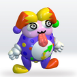 Bizco4.png Bizco from The Amazing Digital Circus 3D Model Stl file 3mf Multicolor No support  Fanart