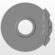 v1.png Oversize Vented Brake Rotor with Caliper - "Real-Rims"
