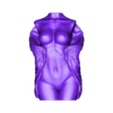 Winged_female_torso.obj Torso feminino com asas