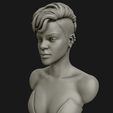 14.jpg Rihanna sculpture Ready to 3D Print