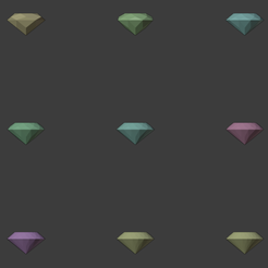 Jewel-Stones-01.png Бесплатный 3D файл Gemstones (Jewels)・3D-печатная модель для загрузки