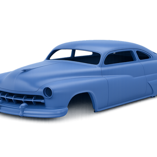 The classic 1950 Mercury Monterey, hollow shell, clean interior, rc car, model scale body