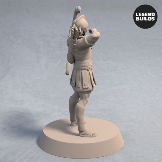 Download file Archer of Nemis Pose 2 3D printable miniature STL file • 3D printable design