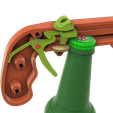 Cap_Gun_meganisme_2_v7.png Бесплатный STL файл Открывалка для бутылок и колпачок GUN!・Шаблон для загрузки и 3D-печати