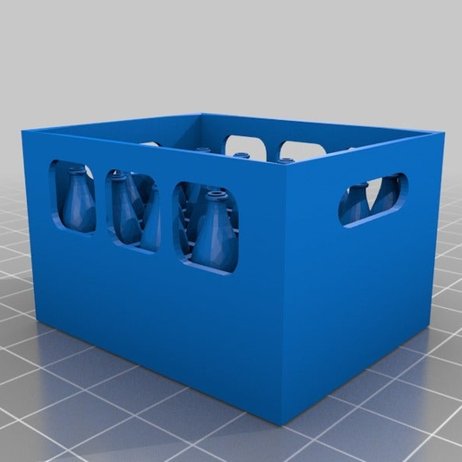 bierkiste nrw voll - 3D model önizlemesi