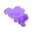 Belgium hm.stl Belgium Height Map